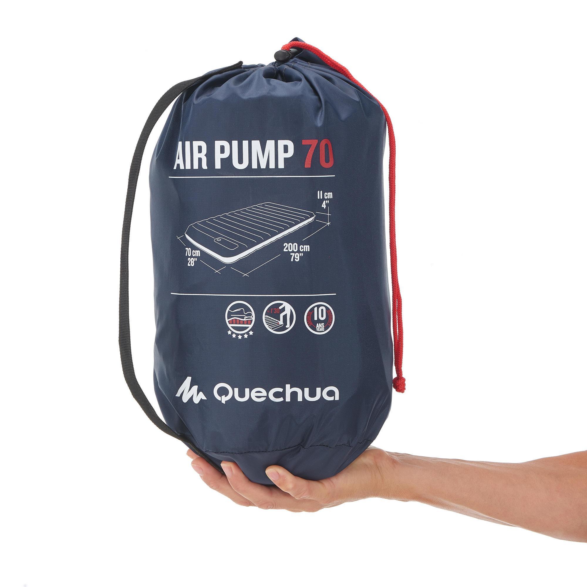 Самонадувающийся коврик Air Pump 70 Quechua